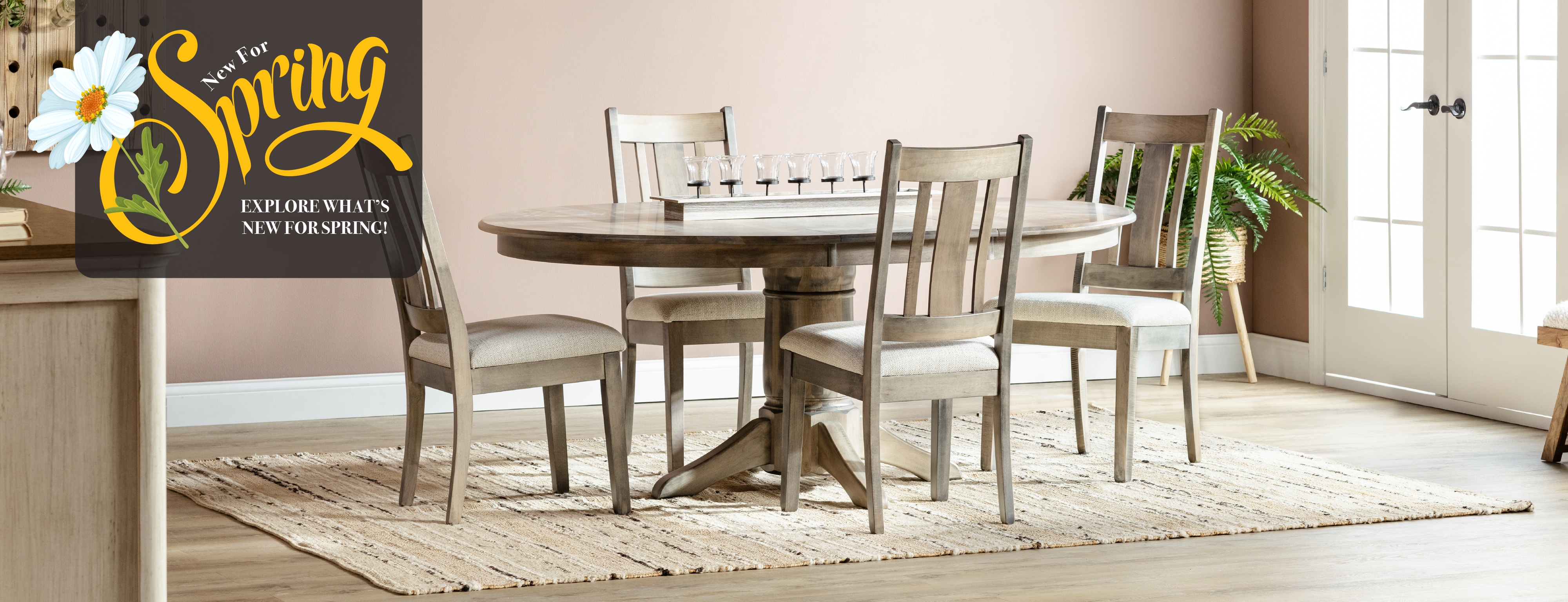 New For Spring Sale Dining