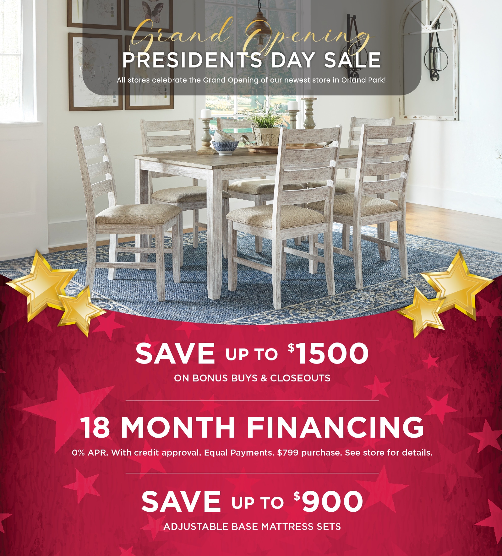 Presidents Day - Shop Dining