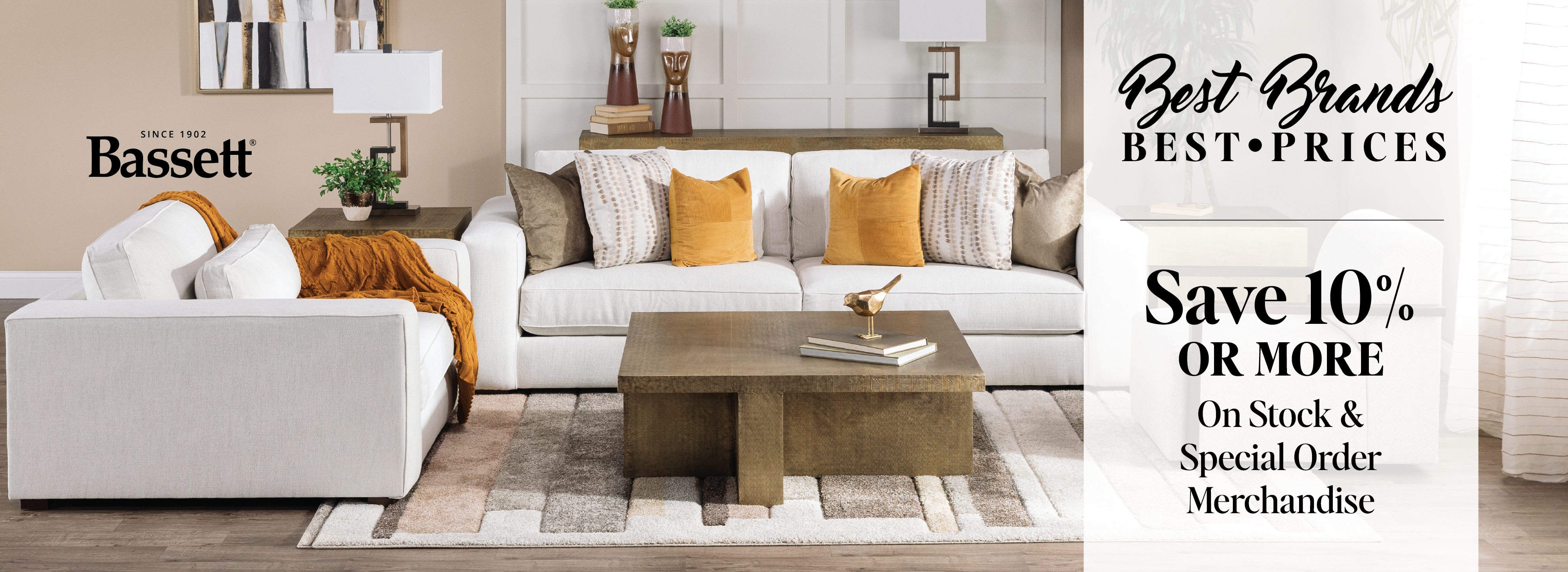 Best Brands - 10% Off Living Room Furniture