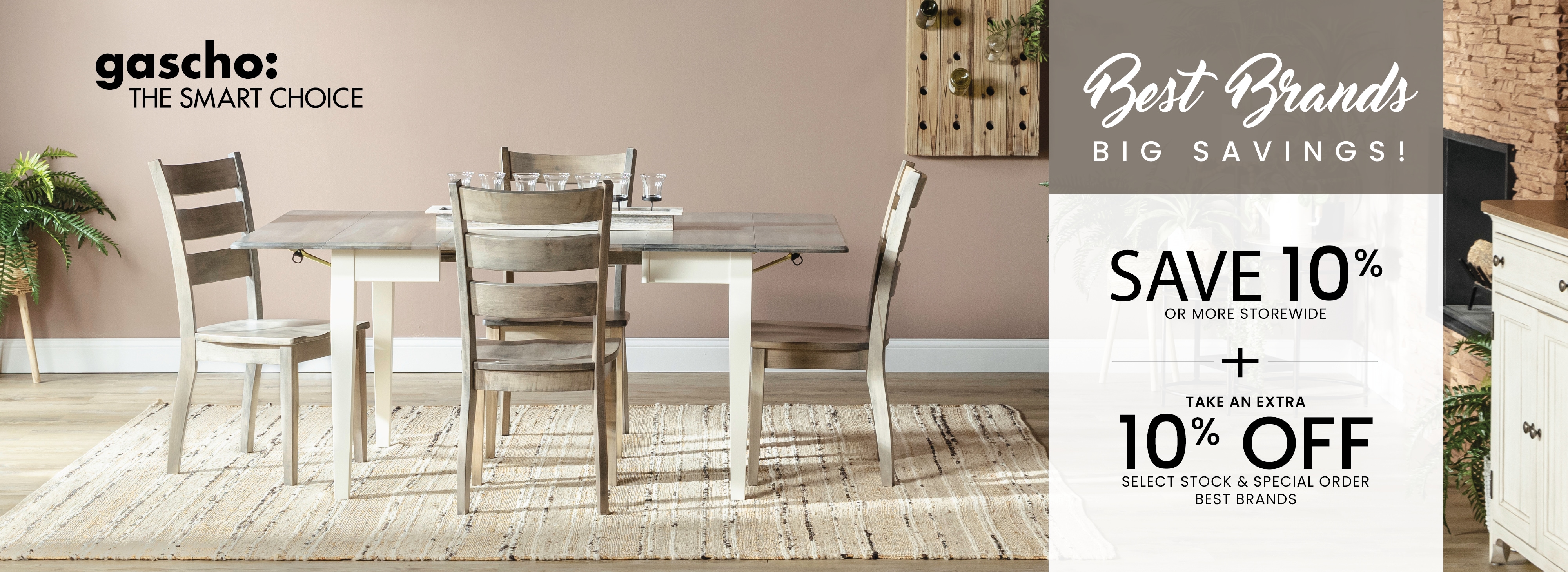 Save 10% Storewide + Take an Extra 10% Off Dining