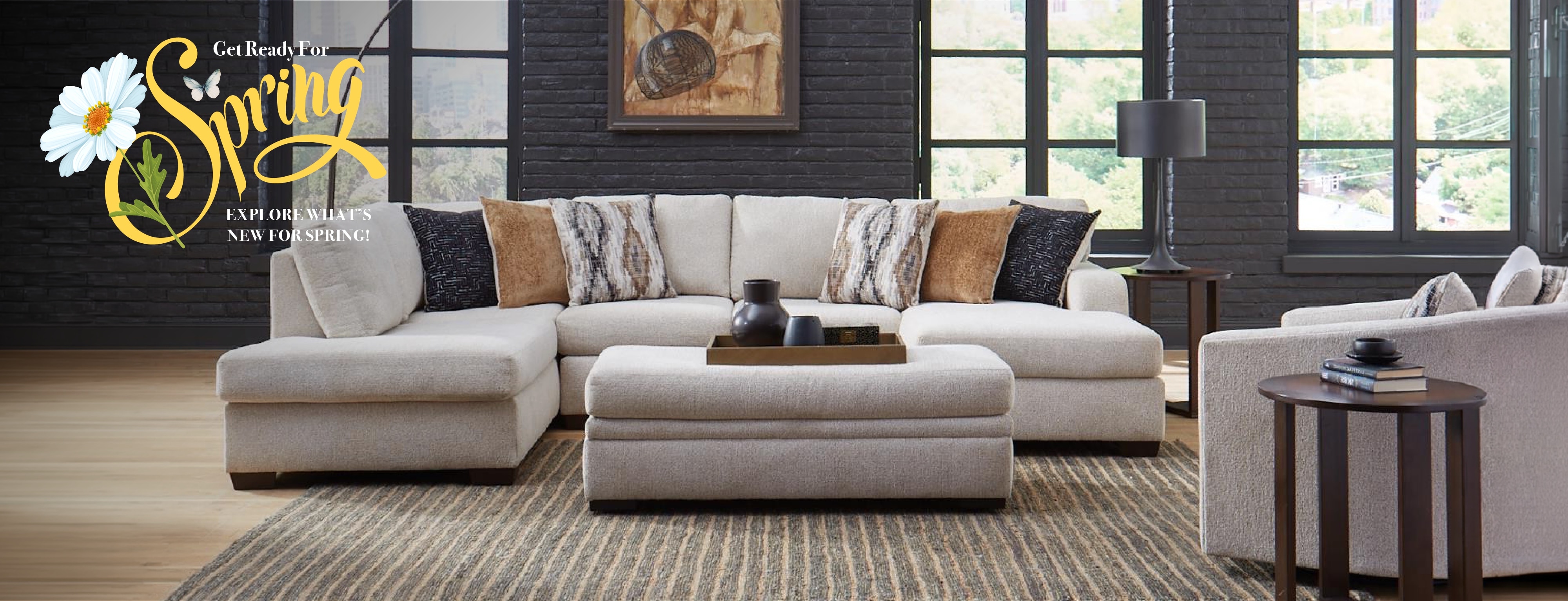 Get Ready for Spring Sale with a New Living Room