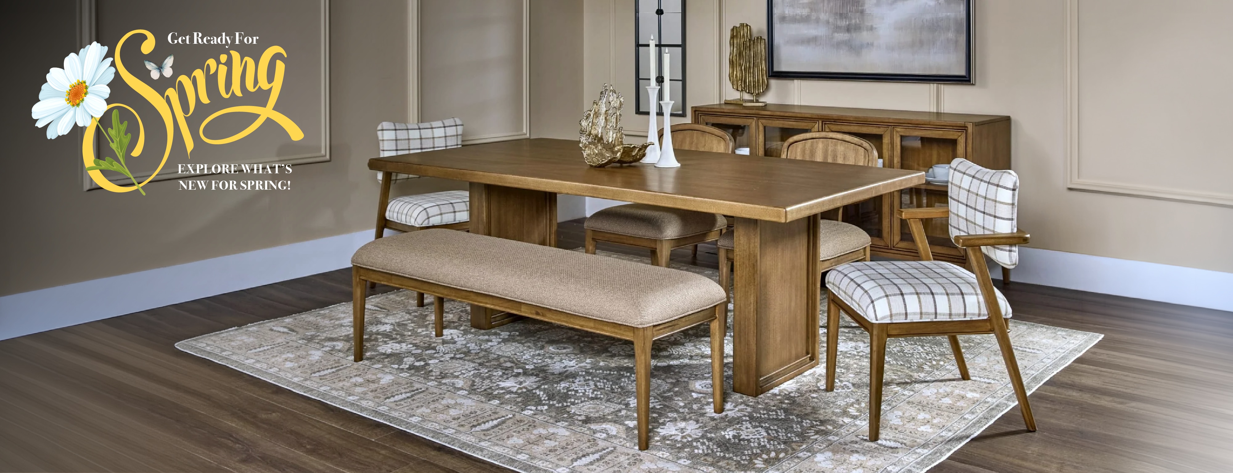 Get Ready for Spring Sale with a New Dining Room
