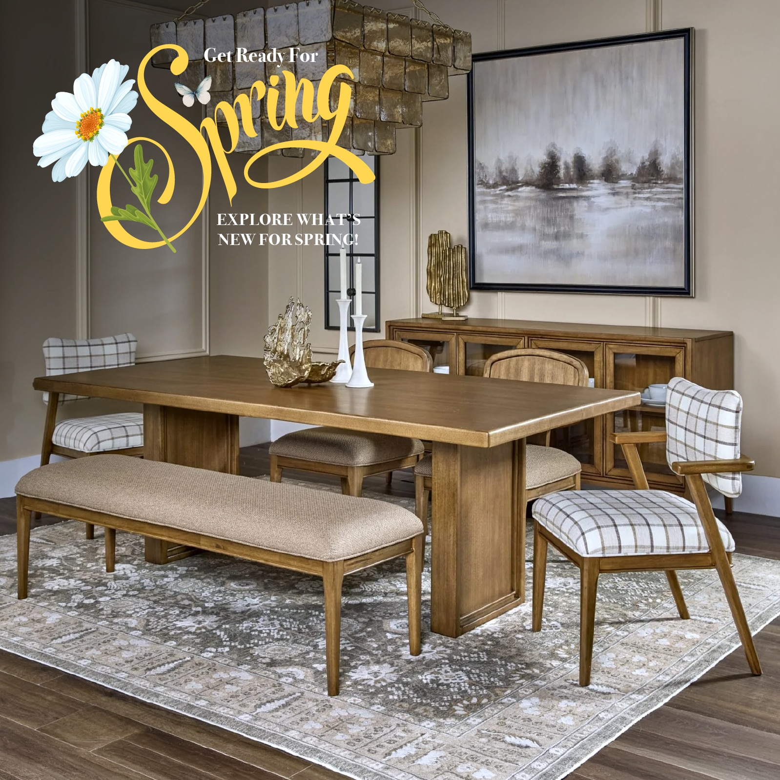 Get Ready for Spring Sale with a New Dining Room