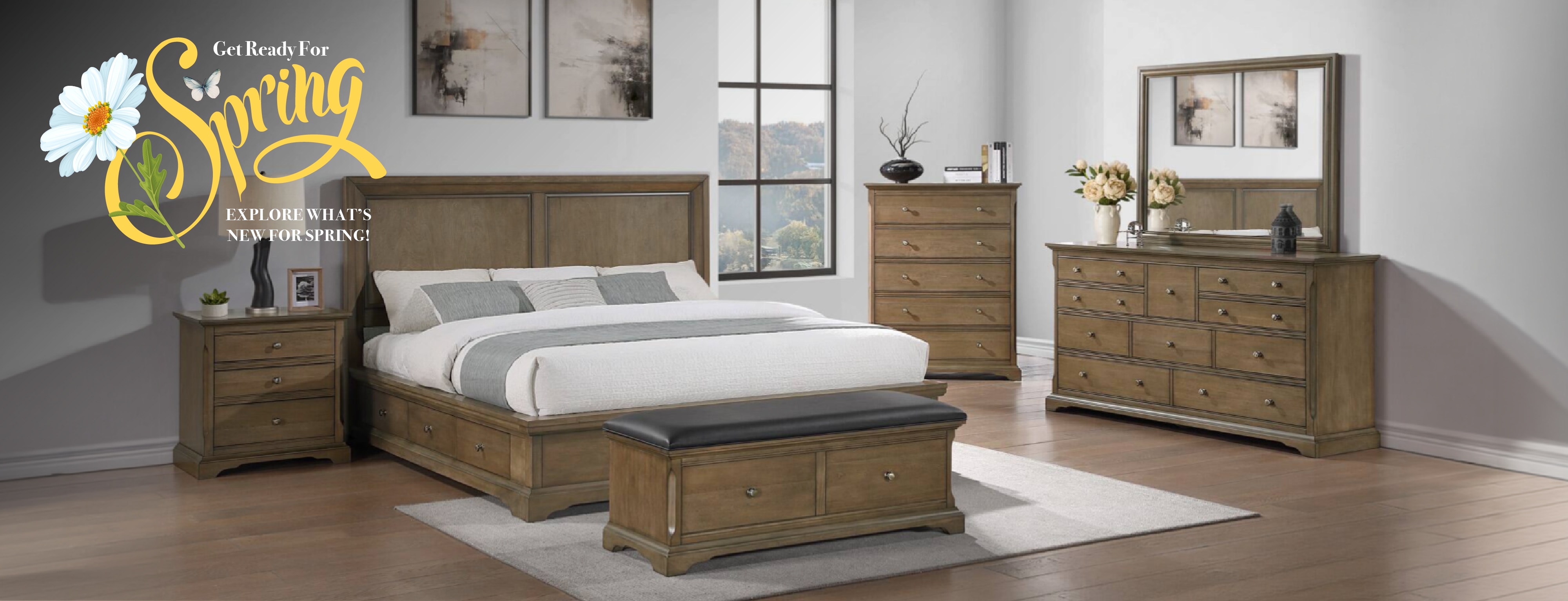 Get Ready for Spring Sale with a New Bedroom