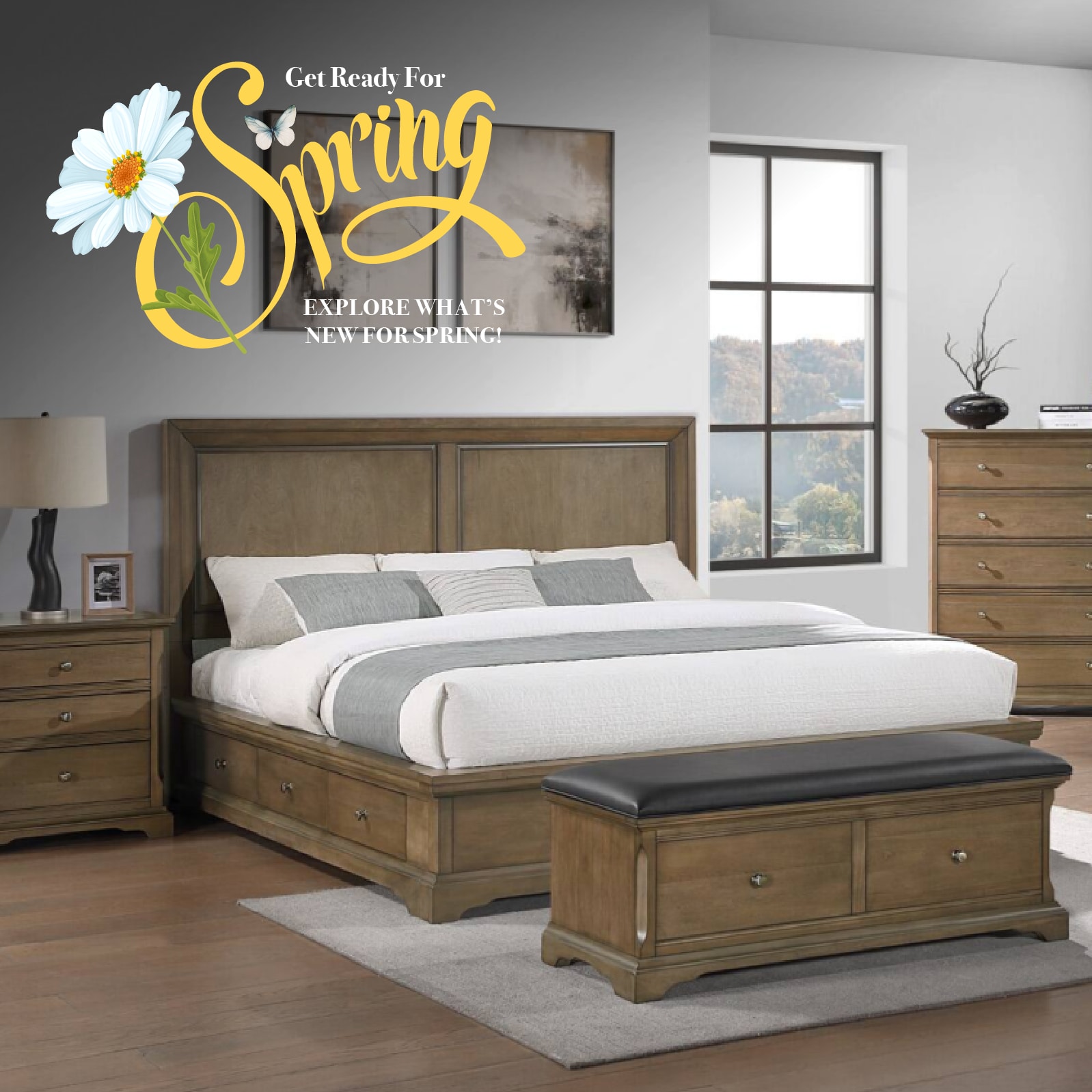 Get Ready for Spring Sale with a New Bedroom