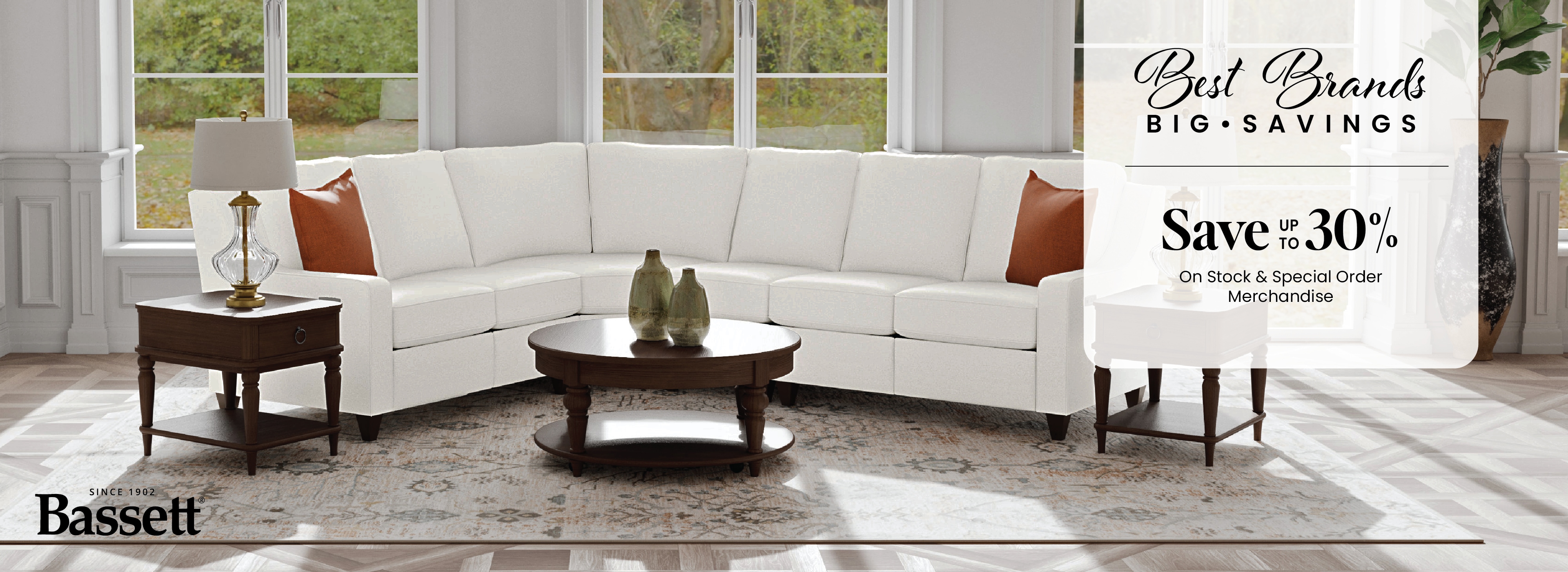 Save up to 30% on our Best Brands.