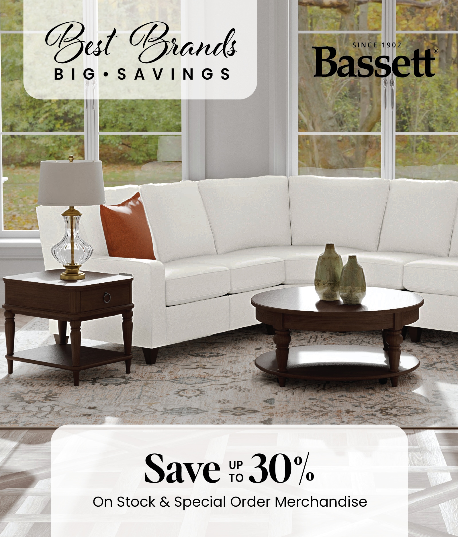 Save up to 30% on our Best Brands.