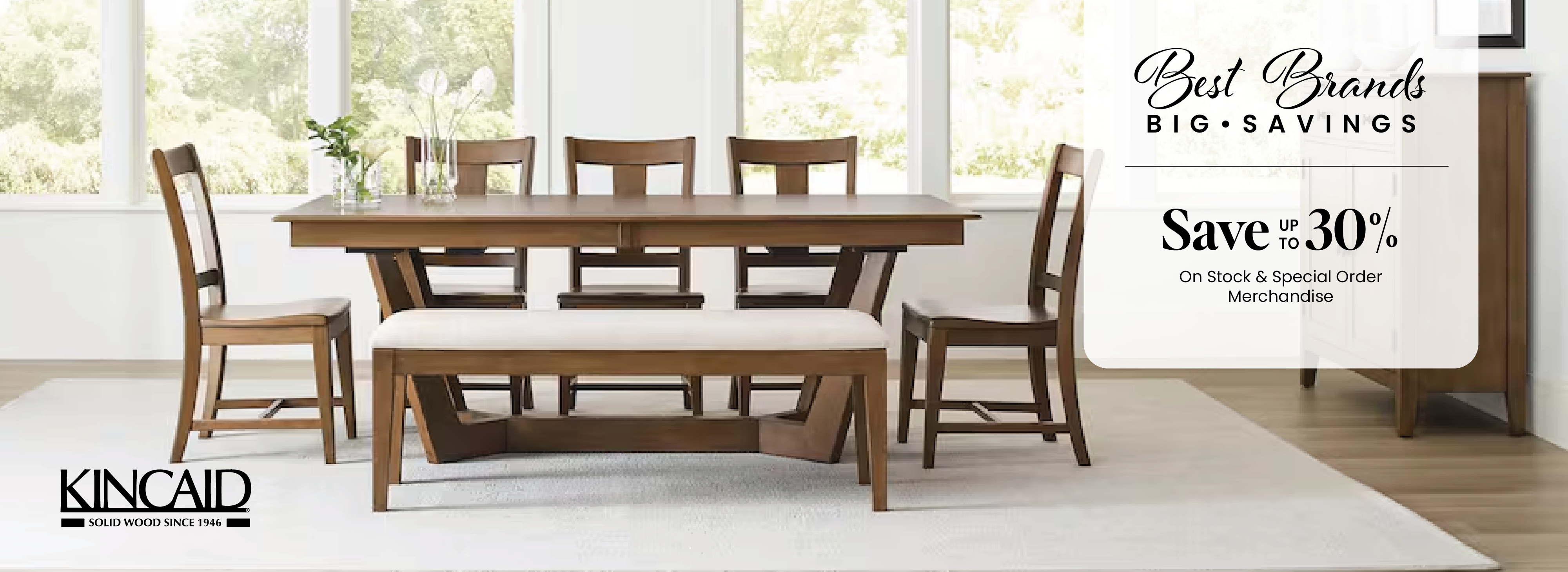 Save up to 30% during our Best Brands Sale.