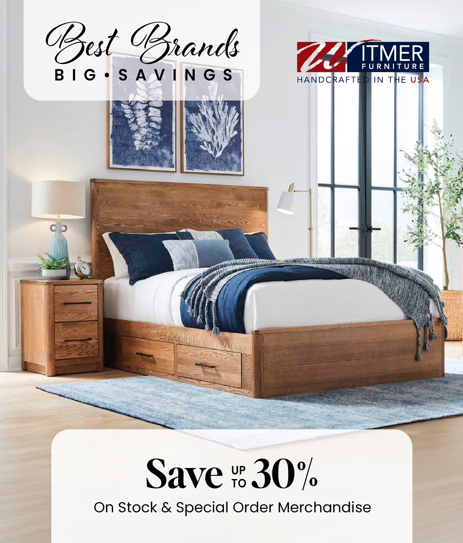 Save up to 30% during our Best Brands Sale.