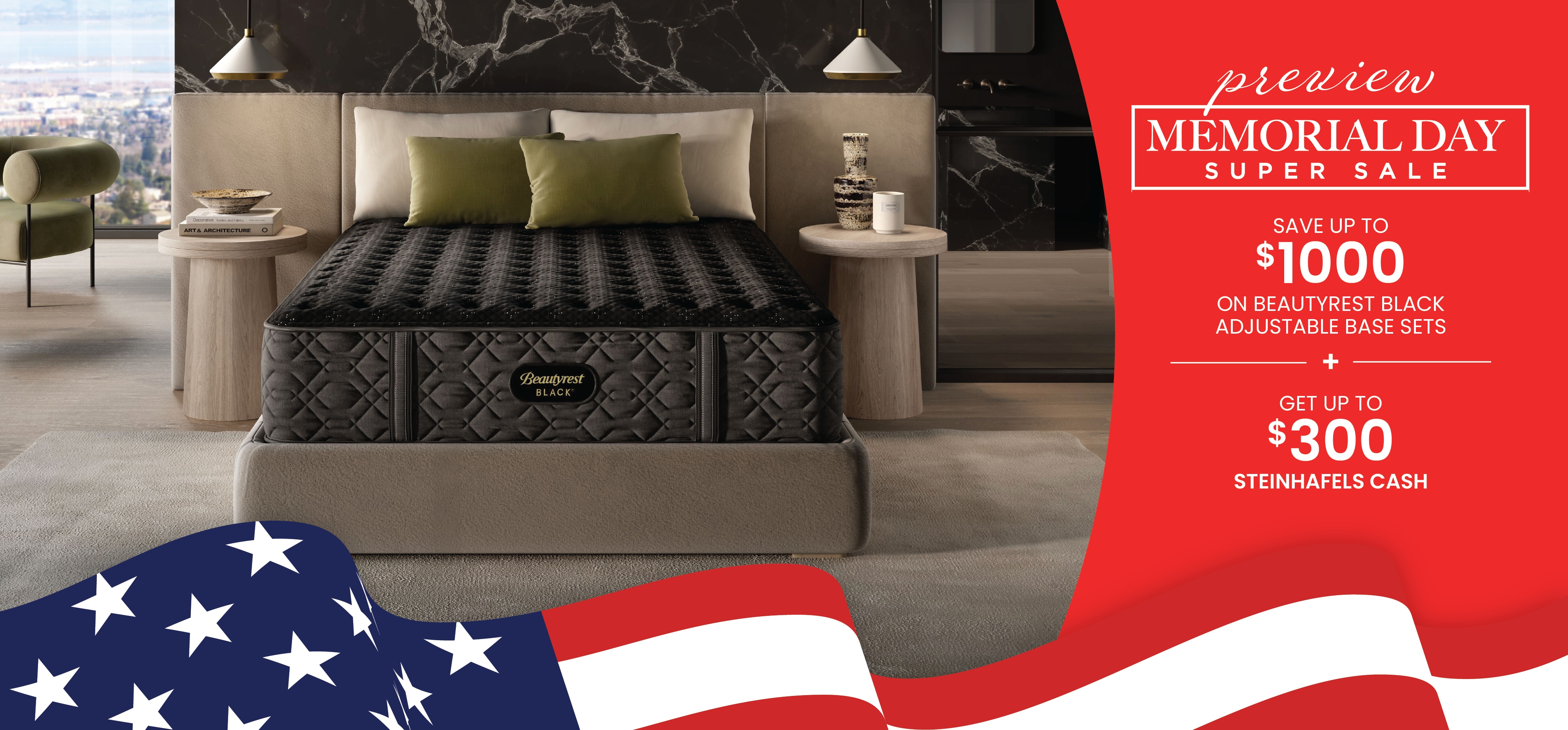 Save up to $1000 on adjustable base sets during our Memorial Day Sale