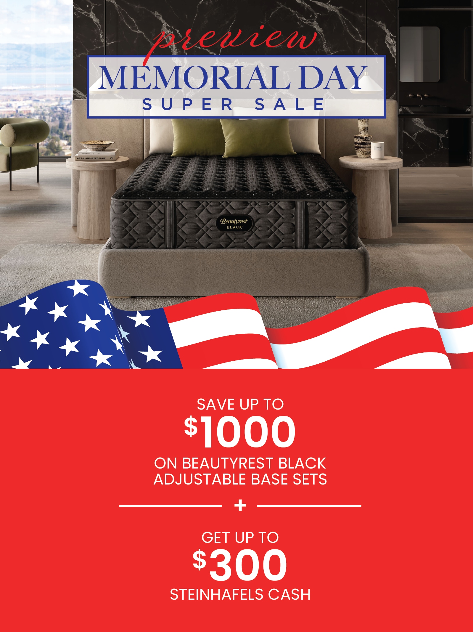 Save up to $1000 on adjustable base sets during our Memorial Day Sale