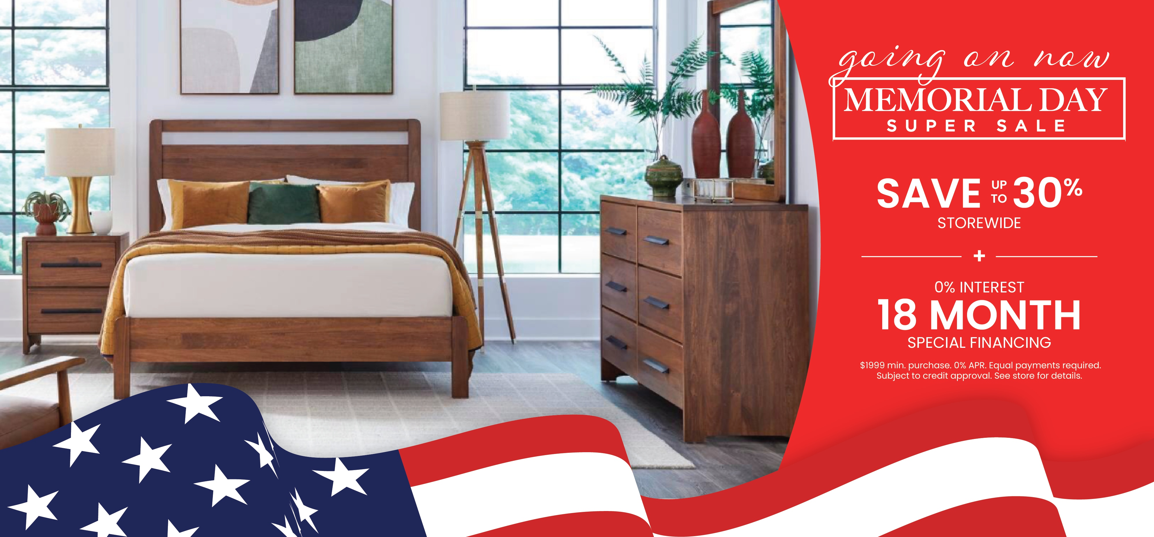 Save up to 30% during our Memorial Day Sale