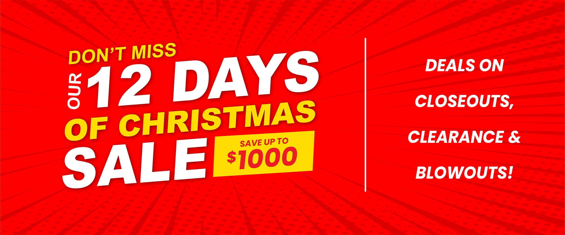 Home for the Holidays Sale