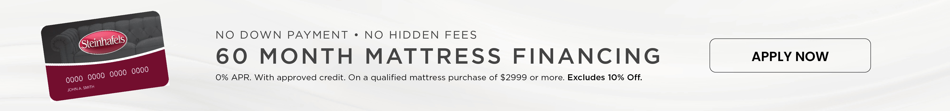 18 Month 0% Special Financing