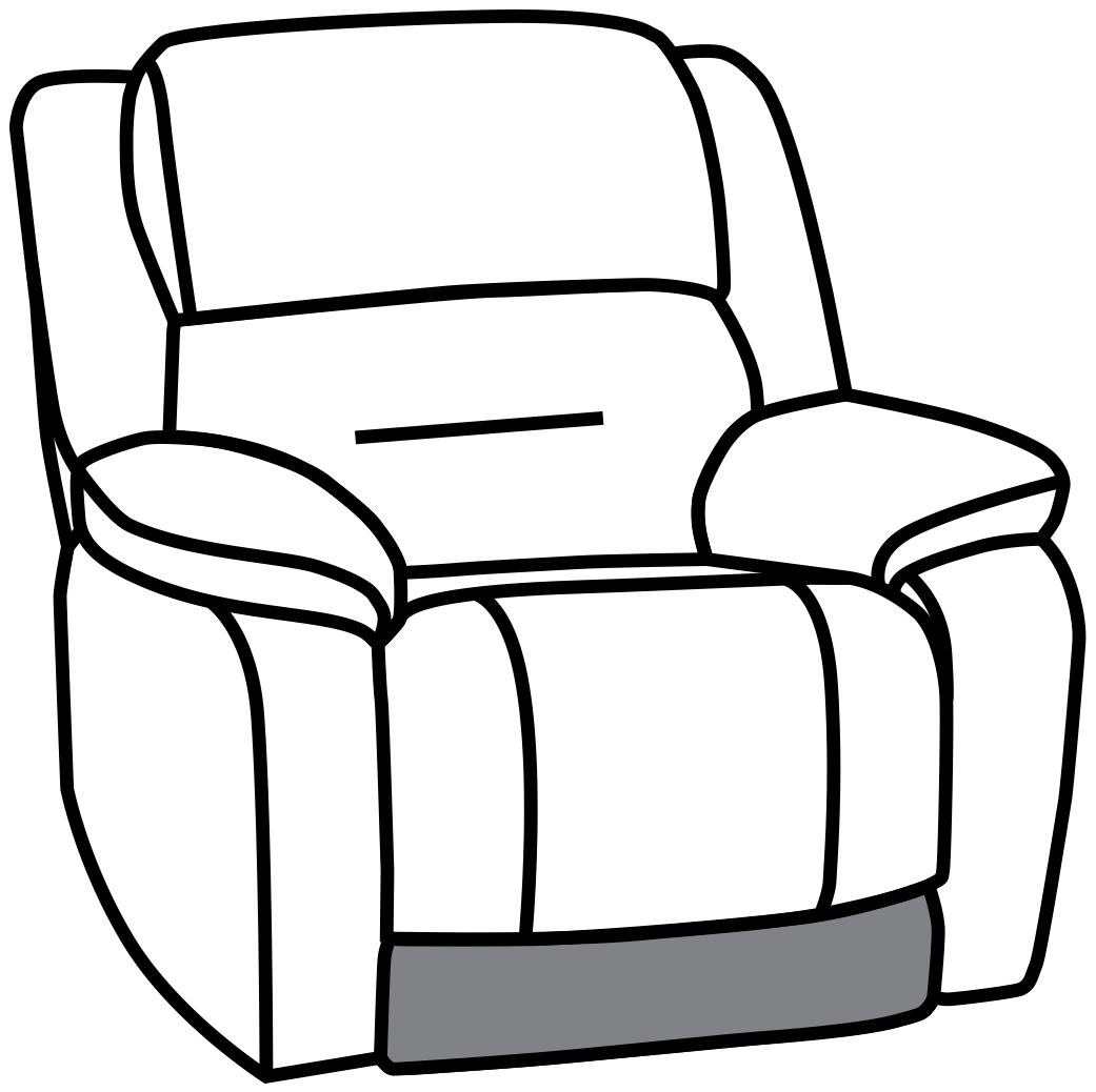 Recliner - Power Footrest Callout