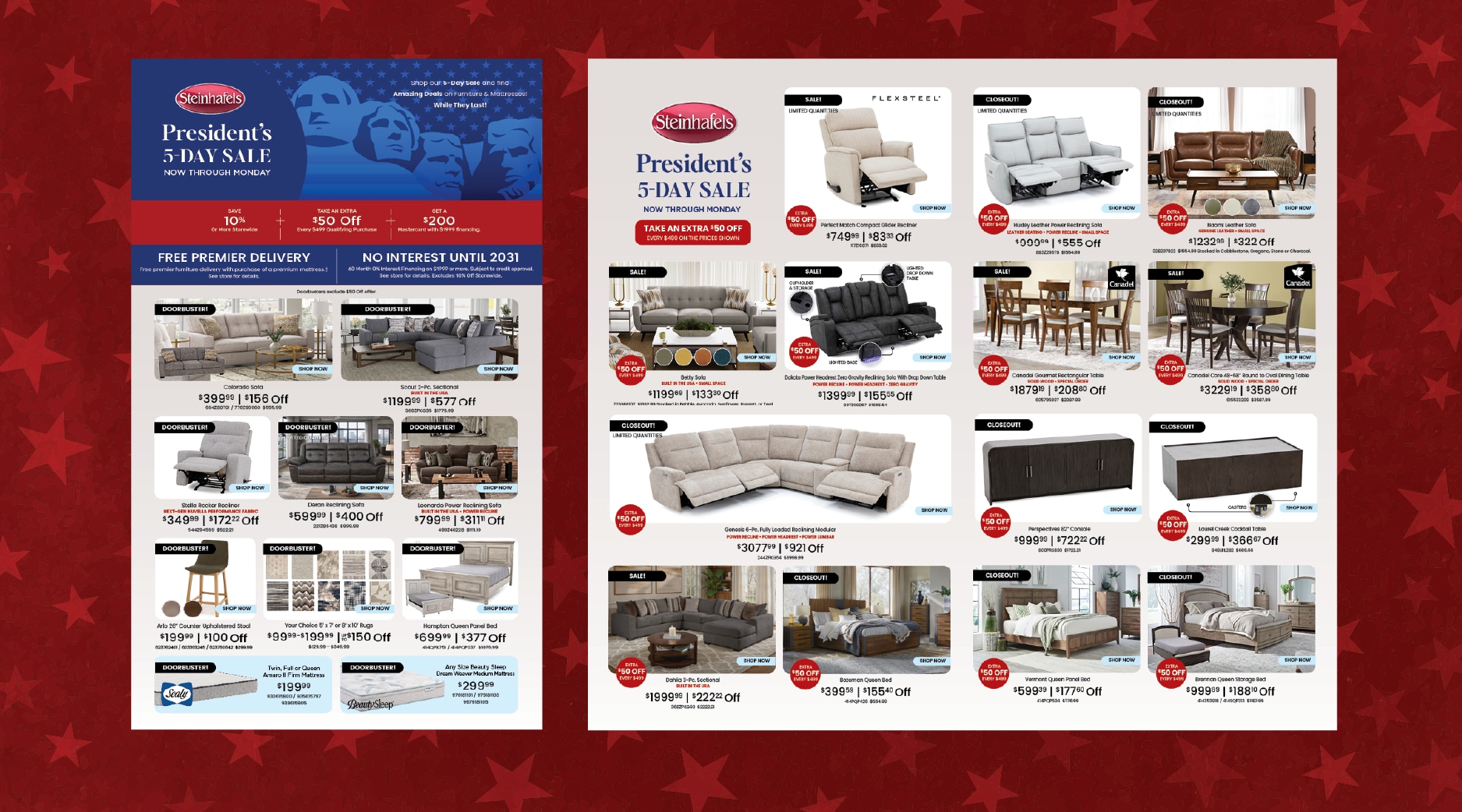 Presidents Day 5-Day Sale