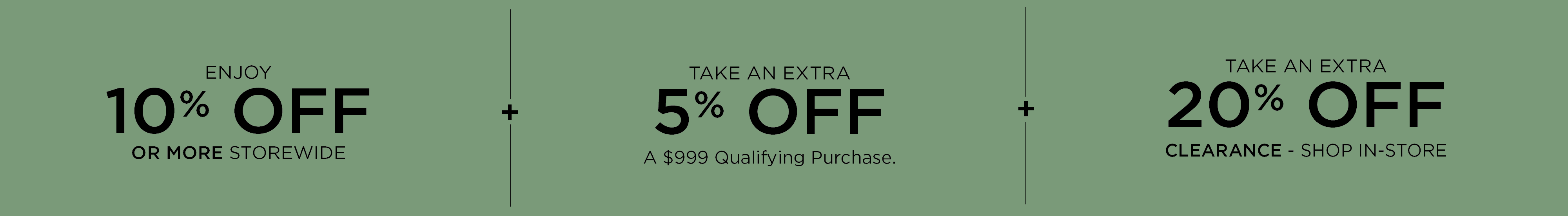 Friends and Family Offers