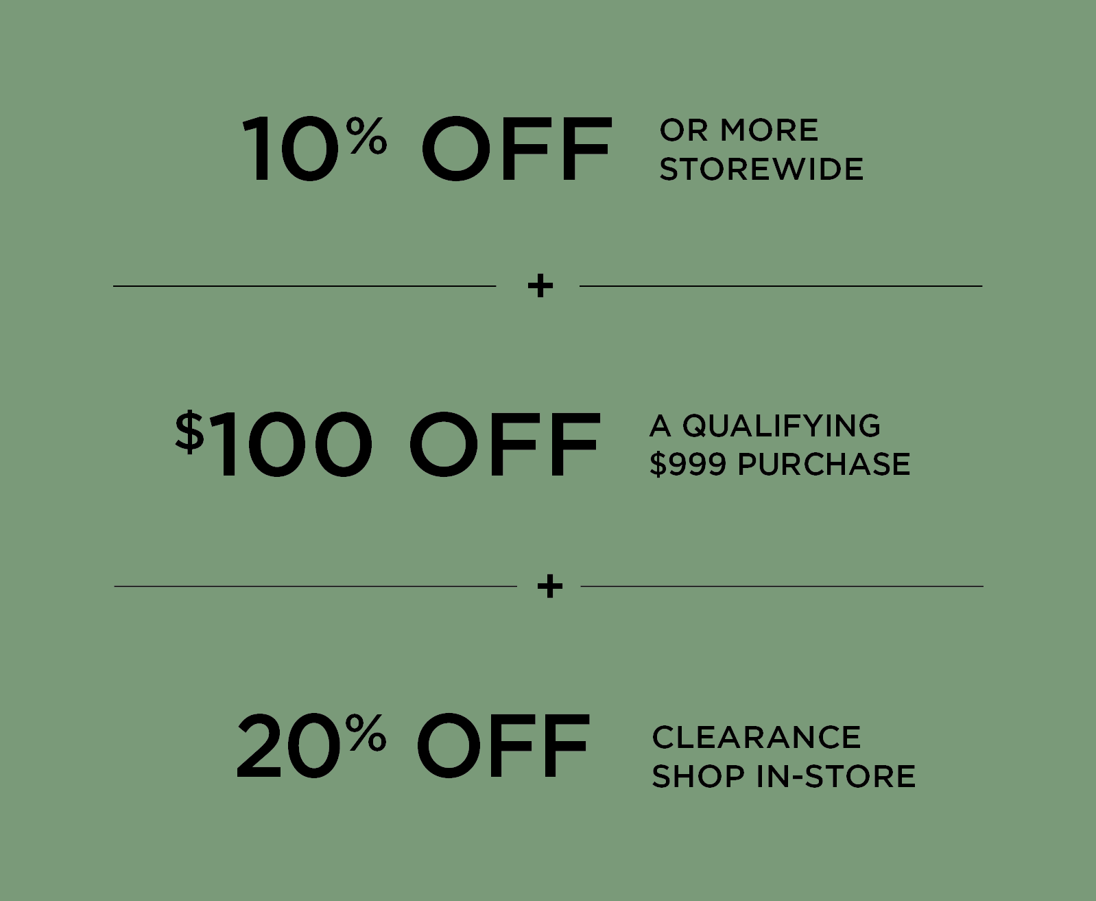 Friends and Family Offers