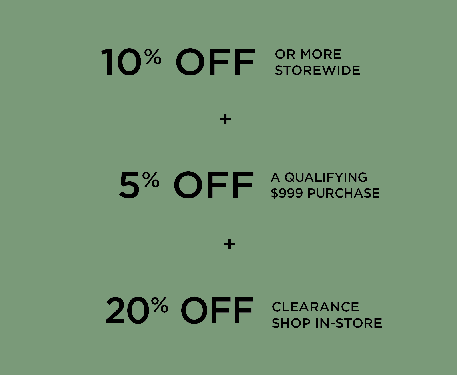 Friends and Family Offers