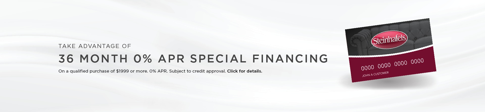 Special 36 Month Financing