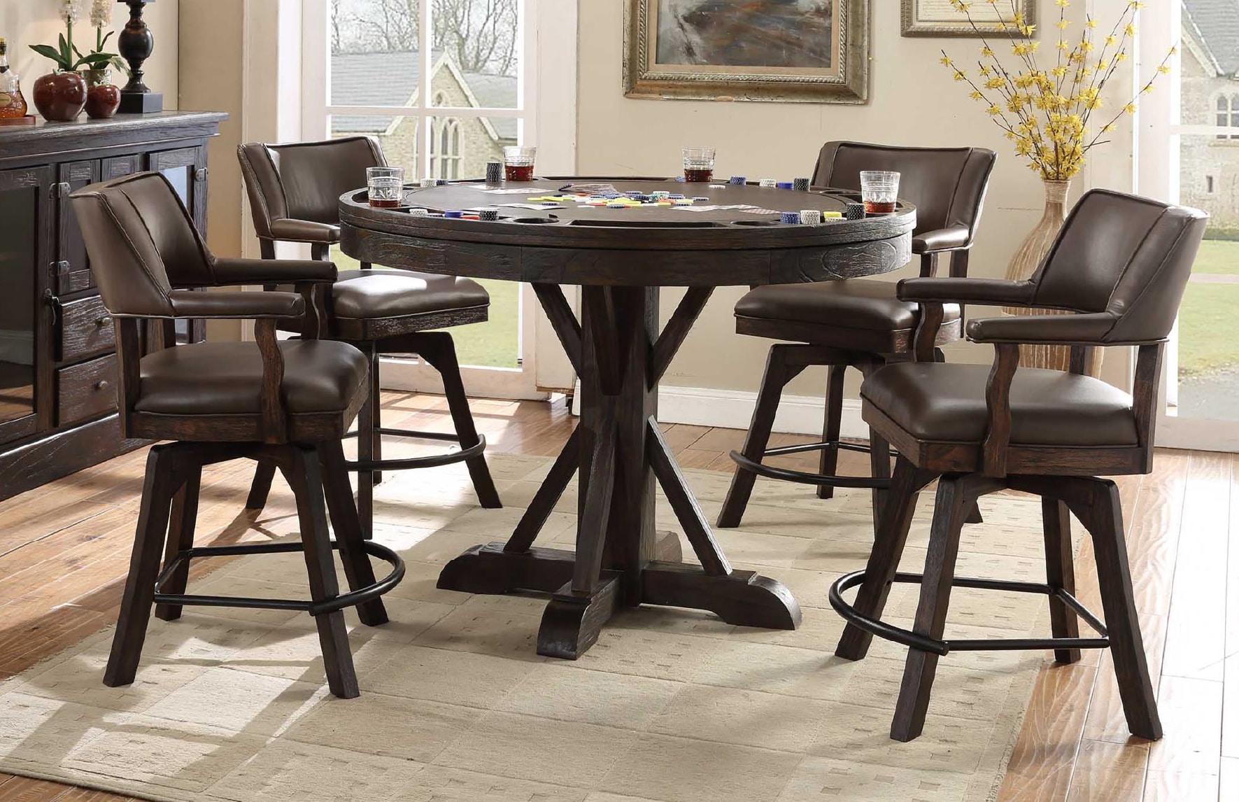 convertible pub - game table