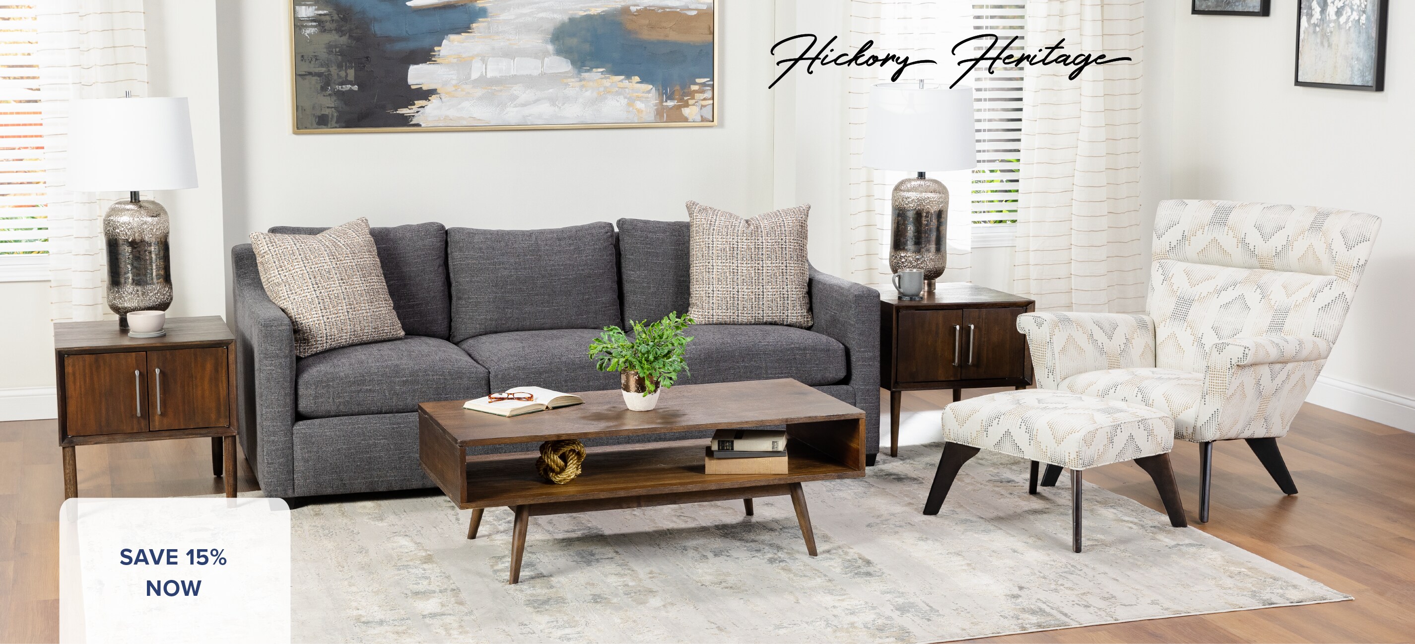 Save 15% on Hickory Heritage