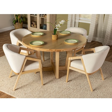 Canadel Modern 54" Round Dining Table