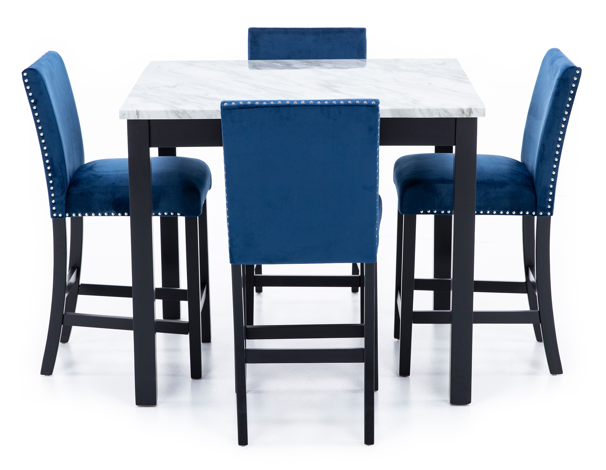 Macie black 5 discount piece dining set