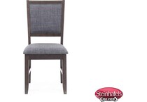 a america brown inch standard seat height side chair  image   