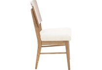 a america brown inch standard seat height side chair   