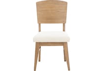 a america brown inch standard seat height side chair   