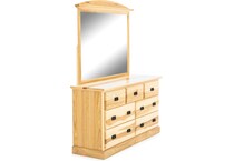 a america brown mirror   