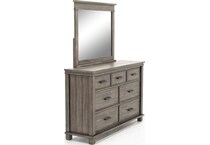 a america gray stone mirror   