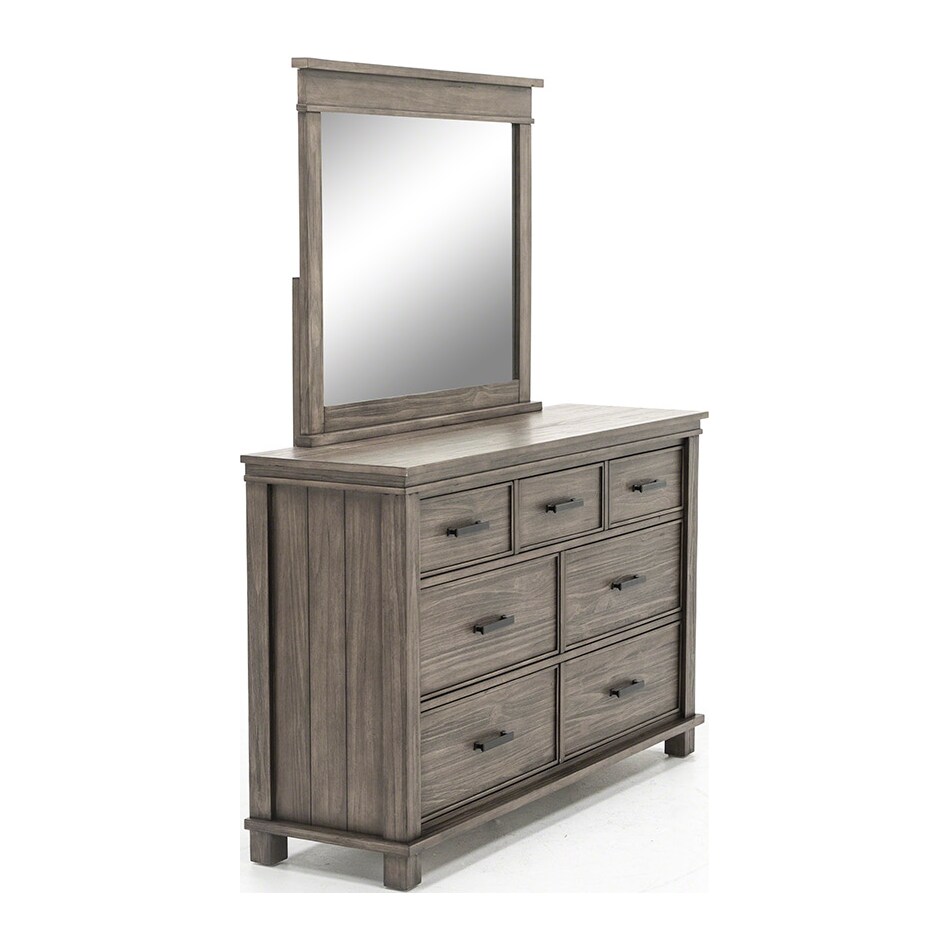 a america gray stone mirror   