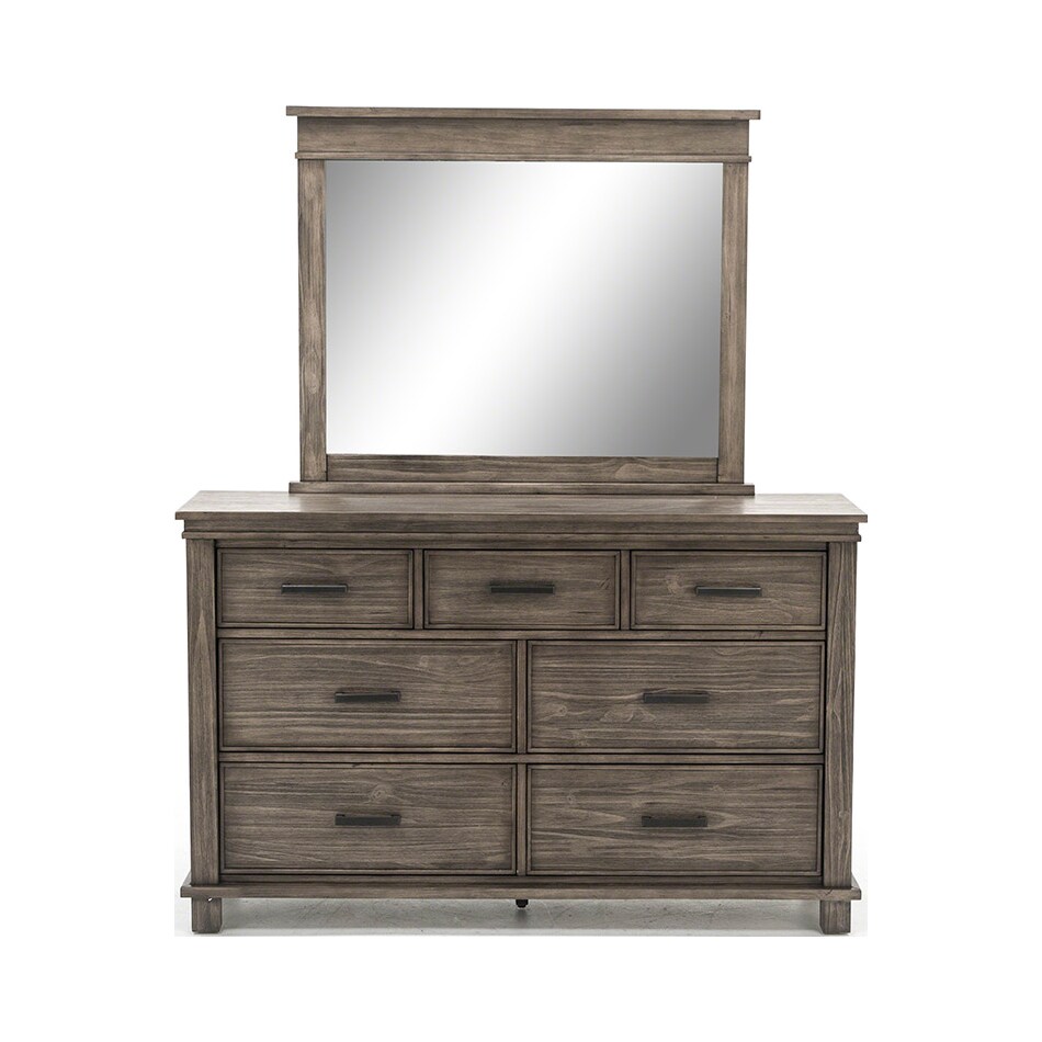 a america gray stone mirror   