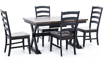 aama black inch standard height rectangle p  