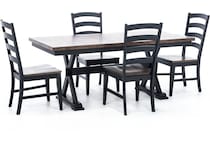 aama black inch standard height rectangle p  