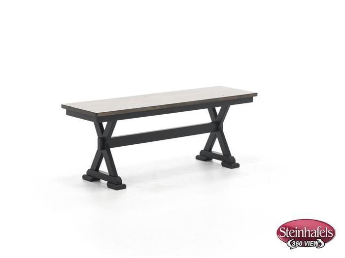 aama black standard height bench  image   