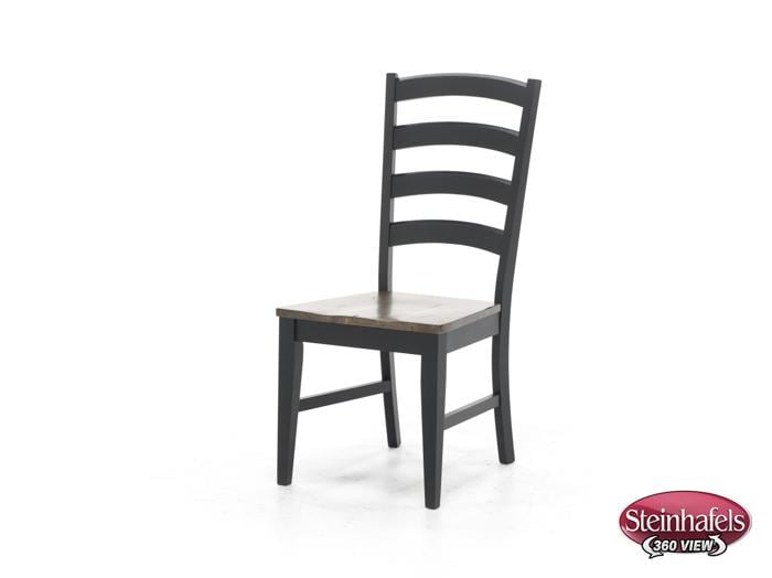 aama brown inch standard seat height side chair  image   