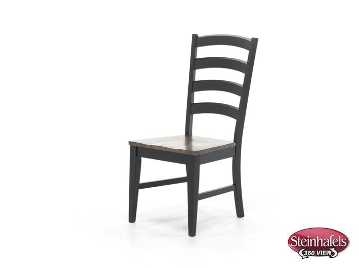 aama brown inch standard seat height side chair  image   