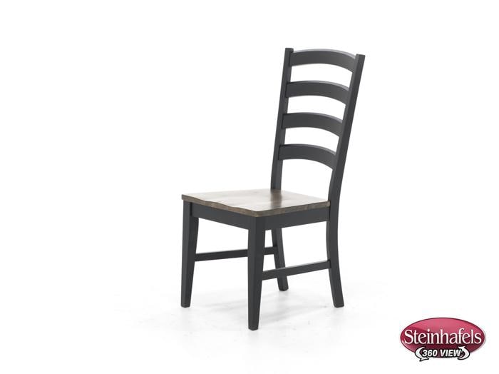 aama brown inch standard seat height side chair  image   