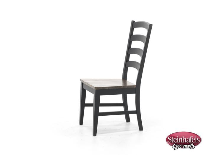 aama brown inch standard seat height side chair  image   