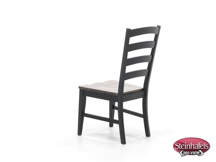 aama brown inch standard seat height side chair  image   