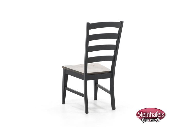 aama brown inch standard seat height side chair  image   