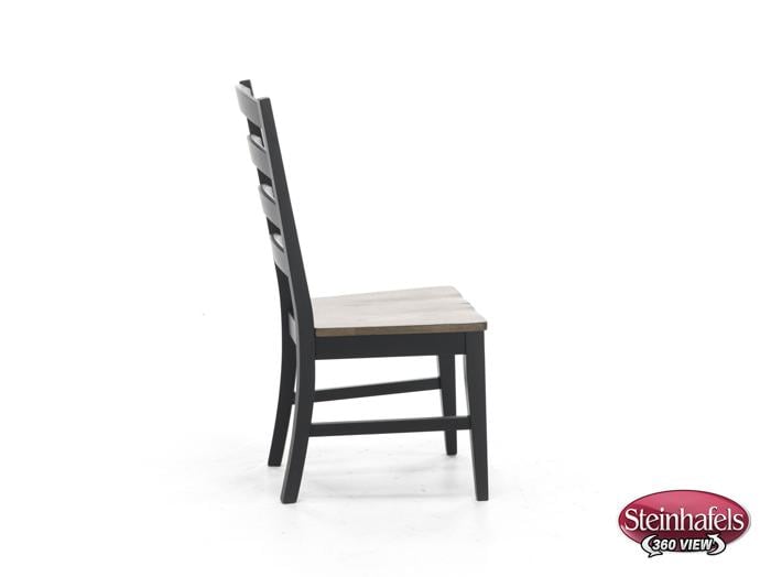 aama brown inch standard seat height side chair  image   