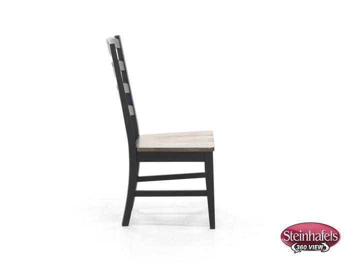 aama brown inch standard seat height side chair  image   