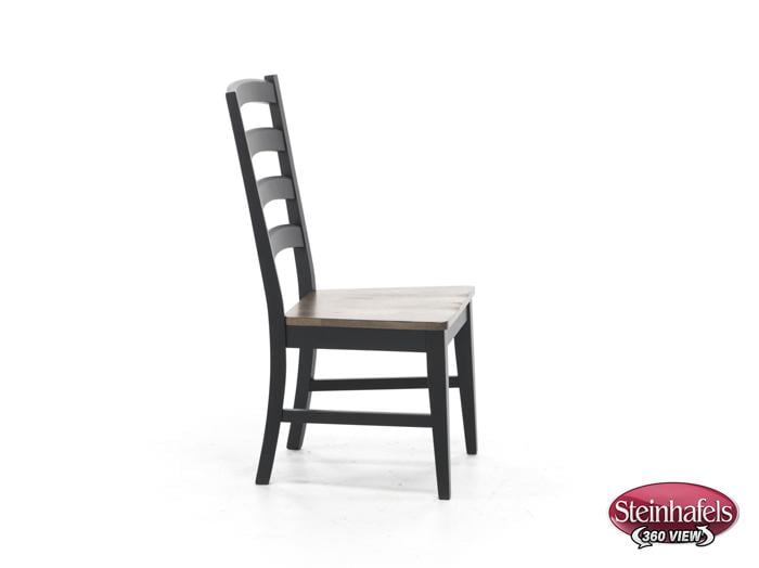 aama brown inch standard seat height side chair  image   