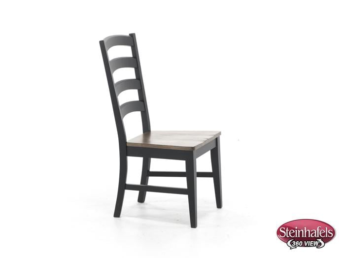 aama brown inch standard seat height side chair  image   