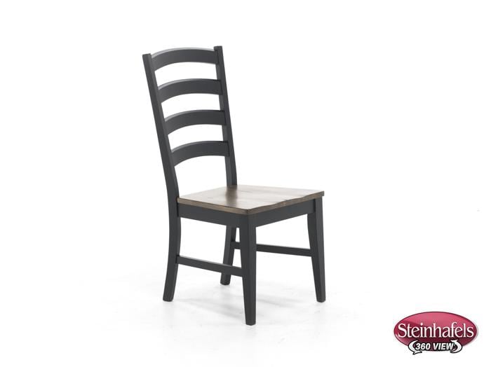 aama brown inch standard seat height side chair  image   