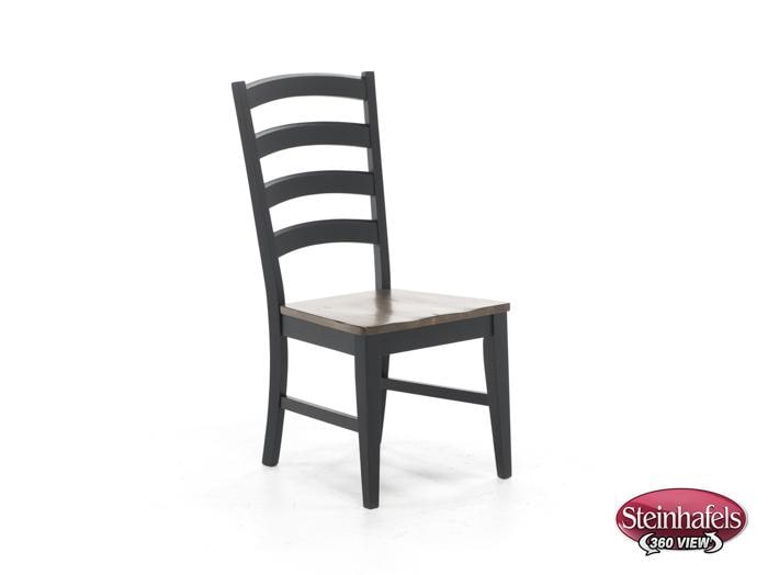 aama brown inch standard seat height side chair  image   